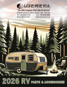 2026 RV Parts & Accessories Catalogue Cover Page