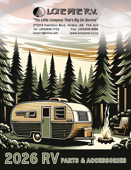 2026 RV Parts & Accessories Catalogue Cover Page